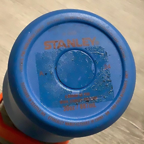 Blue Red & White Stanley Top Handle Water Bottle - Picture 6 of 7